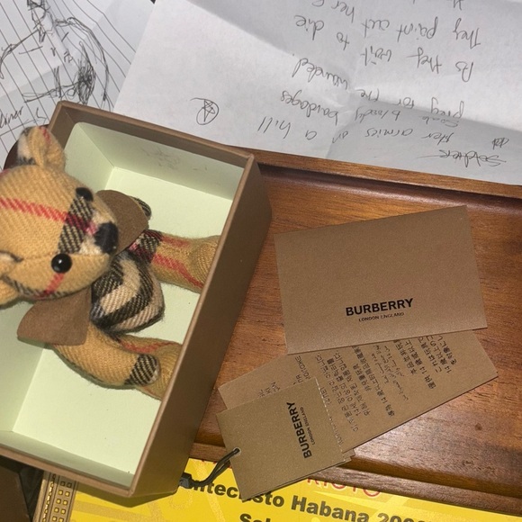 Burberry Thomas Bear Bag Charm - Picture 4 of 7
